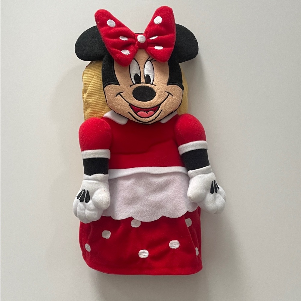 Authentic DISNEY PARKS Minnie Mouse 3D Oven Mitt Kitchen Collectable Polkadots
